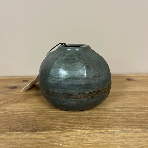 Indaba Other - Cobblestone Metal Bud Vase